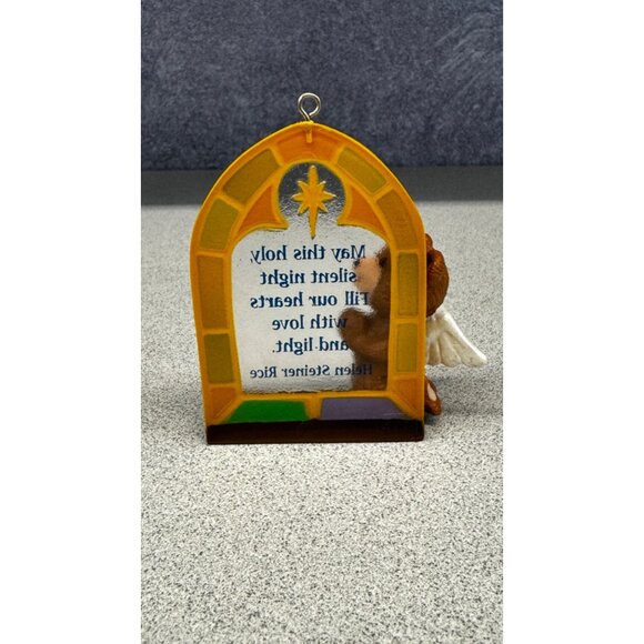 Helen Steiner Rice Angel Bear Collectibles Ornament "Love And Light" - Picture 4 of 9